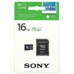 Sony 16GB SD Class 10 70 MB/s UHS-1 High Speed Memory Card