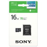 Sony 16GB SD Class 10 70 MB/s UHS-1 High Speed Memory Card