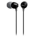 Sony MDR-EX15 In Ear Earphones (Black) Without Mic