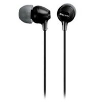 Sony MDR-EX15 In Ear Earphones (Black) Without Mic