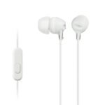 Sony MDR-EX15AP In-Ear Stereo Headphones with Mic (White)