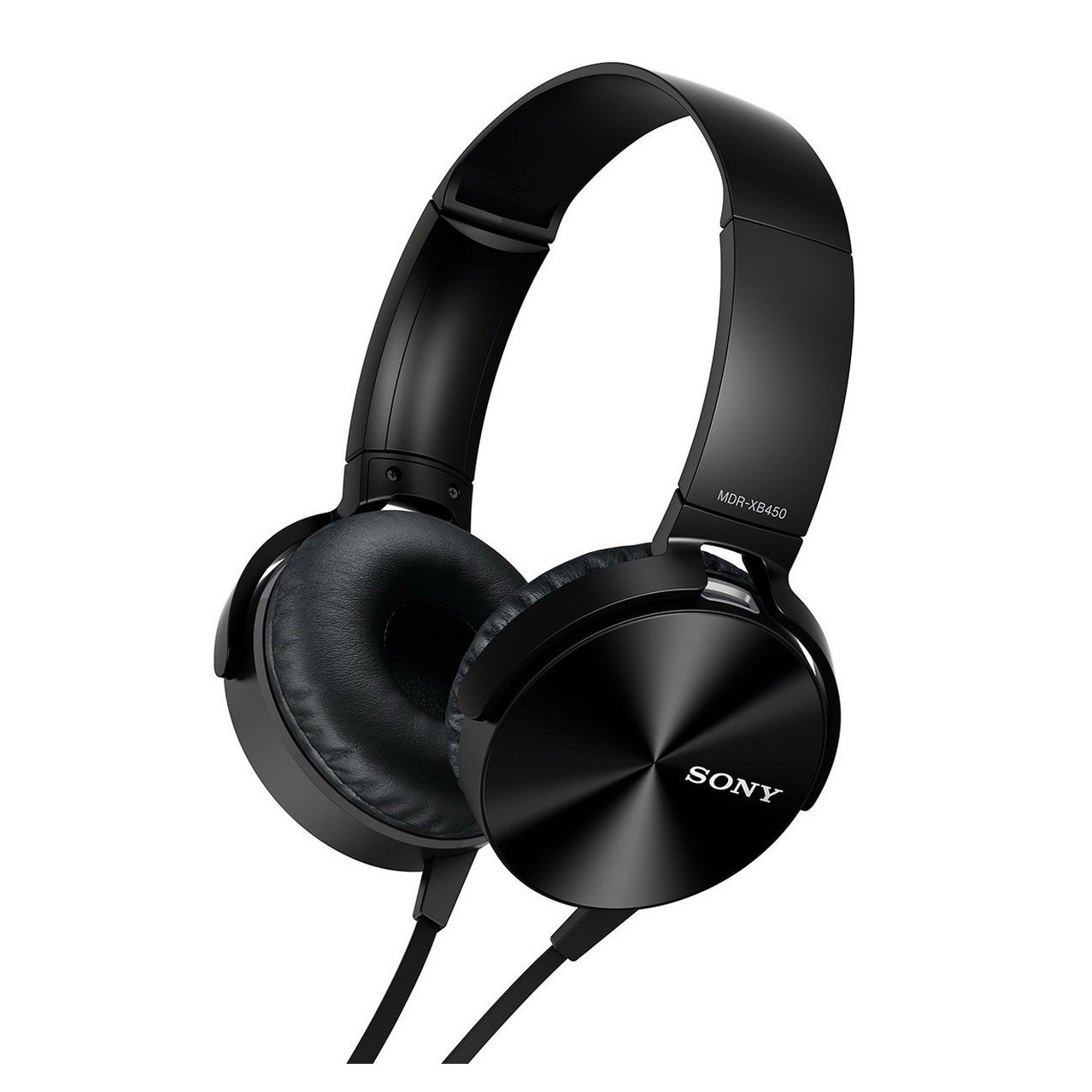 Sony MDR-XB450 On-Ear EXTRA BASS Headphones (Black) by Sony - Image 2