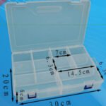 Storage Box for arduino kit / Two Layer Storage Box / Organizer / size 300*200*62mm