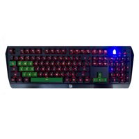 TT ESPORTS CHALLENGER EDGE ALUMINUM GAMING KEYBOARD KB-CHE-MBBLUS-01
