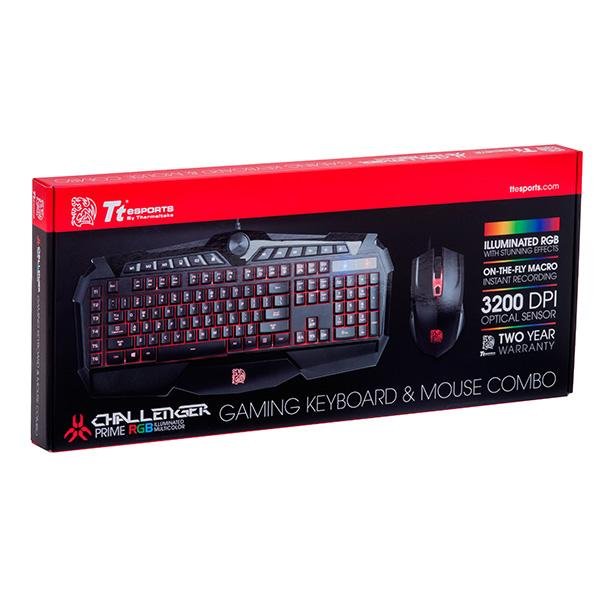 TT ESPORTS CHALLENGER PRIME RGB GAMING KEYBOARD & MOUSE COMBO