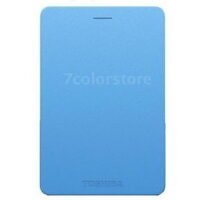 Toshiba Canvio Alumy 1 TB Wired External Hard Disk Drive  (Blue)