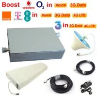 Triband GSM 900 1800 and 3G 2100MHZ Signal Booster Up to 300sqm