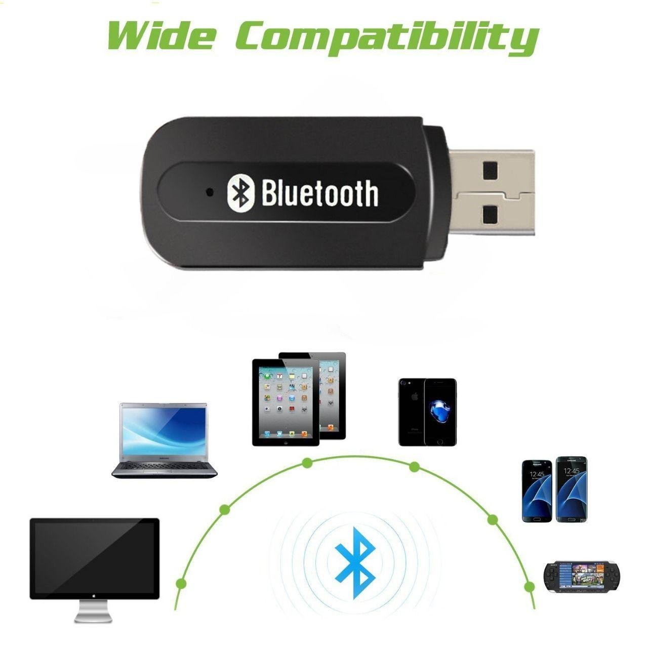 USB Bluetooth reciever (BT-B) with aux for Speakers, Car, Home theatre, Wire headset etc - Image 5