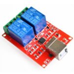 USB PC Intelligent Control Module 2 Channel 5V Relay Module