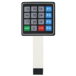Universal 4x4 16 Key Matrix Membrane Switch Keypad Keyboard 76x69x0.8mm
