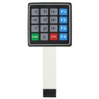 Universal 4x4 16 Key Matrix Membrane Switch Keypad Keyboard 76x69x0.8mm