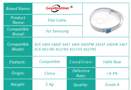 5X Scanner Flex Flat Cable SCAN LINE for Samsung SCX 3400 3400F 3401 3405 3405FW 3405F 3405W 3407 4021NS 4521NS 4521HS 4321NS - Image 5