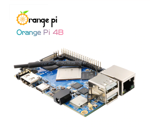 Orange Pi 4B 4GB DDR4+16GB EMMC Flash Rockchip RK3399 with NPU SPR2801S Development Board Support Android,ubuntu,debian - Image 2