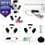 V380 FullHD 1080P Wi-Fi Camera 2MP IP Camera HD VR 360 Degree Surveillance Camera
