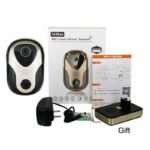Video Door Intercom WiFi IP Camera System Support 433 Series Wireless Alarm Doorbell  SD Card HD Visual Intercom WiFi Door Bell