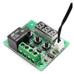 W1209 DC 12V heat cool temp thermostat temperature control switch temperature controller thermometer thermo controller 50CM(Red)