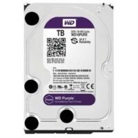 WD Purple 8TB Surveillance Hard Disk Drive - 5400 RPM Class SATA 6 Gb/s 128MB Cache 3.5 Inch - WD80PUZX