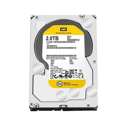 WD SE 2TB Datacenter Hard Disk Drive - WD2000F9YZ