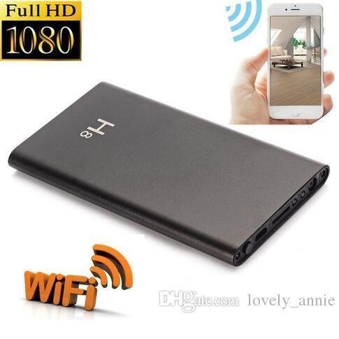 WiFi Power Bank Hidden Spy Camera FULL HD 1080p Quality directly seen on your mobile with recording in Mobilephone