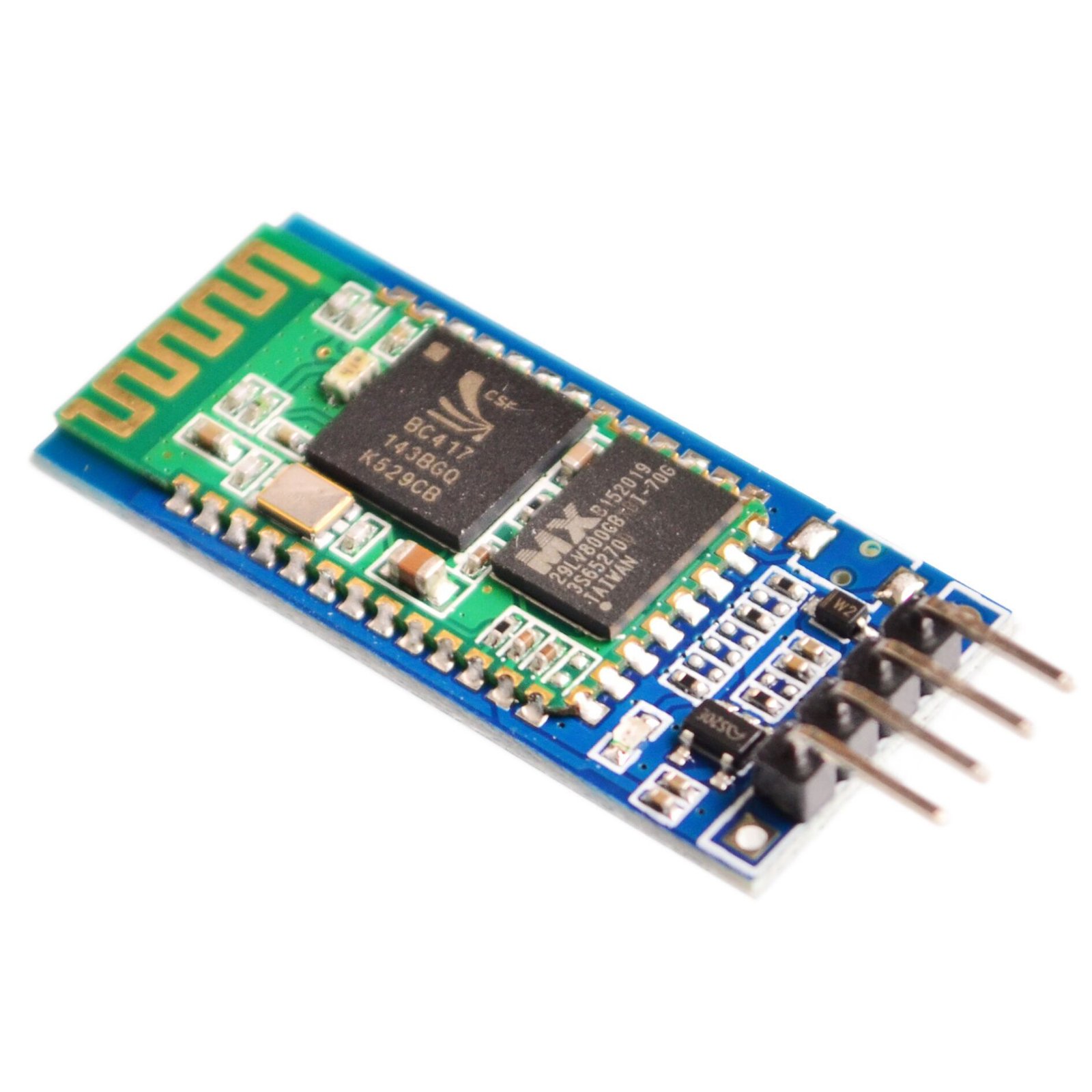 Wireless Serial 4 Pin RF Transceiver Bluetooth Module HC-06 3.6V-6V 4pin Slave for Arduino
