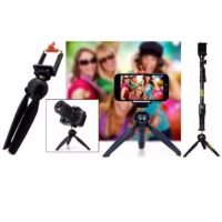 YT-228 tripod for smartphones, cameras and selfie sticks