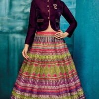 parpule Designer Embroidered Lehengas