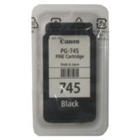Canon PG-745 Original Black Ink Cartridge (OEM Pouch Pack)