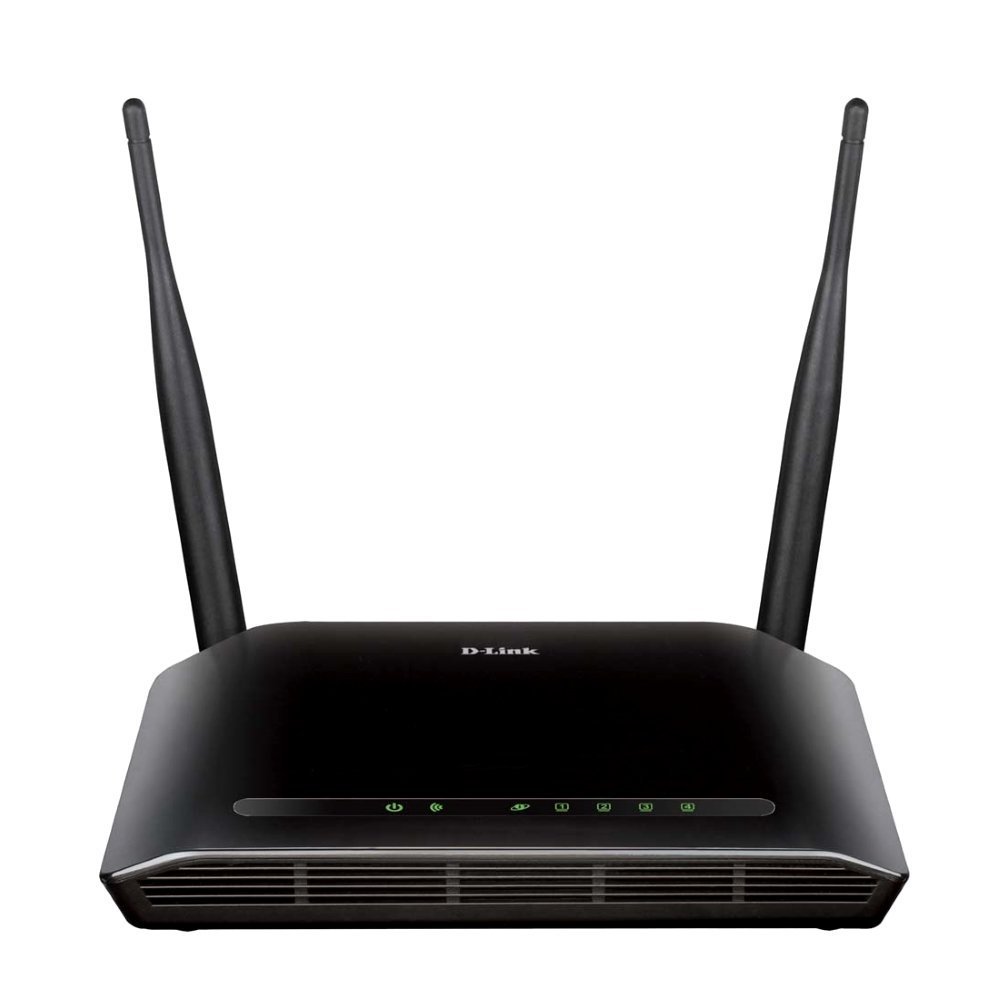 D-Link DSL-2750U Wireless N 300 ADSL2+ 4-Port Wi-Fi Router