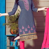 Grey Embroidered Salwar Suit