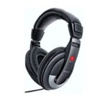 iBall rocky Over Ear Headset with Mic Black