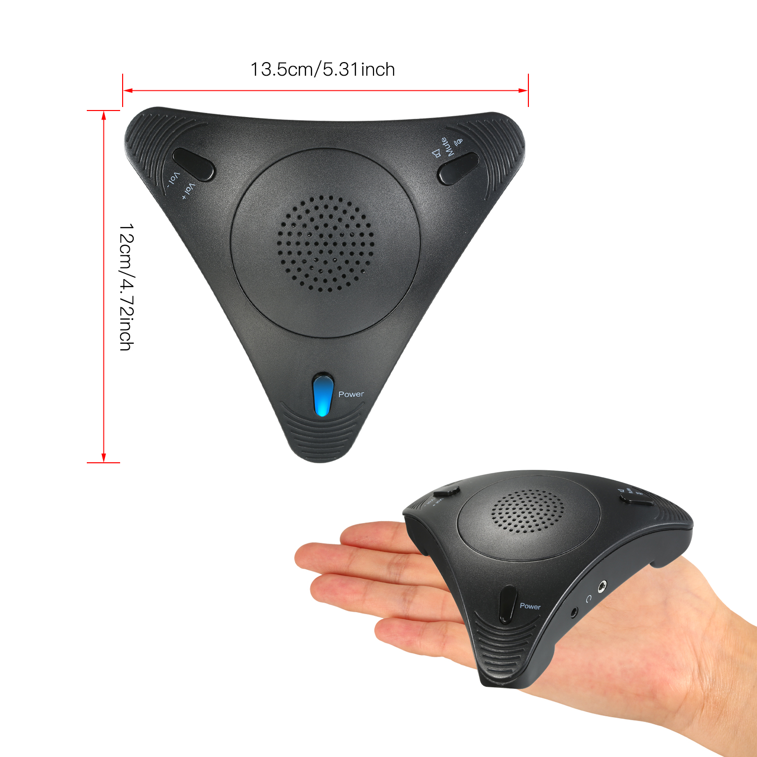 OSCO USB Recording Mic Desktop Conference Microphone Speaker Audio Pickup High Range - Image 8