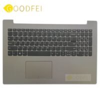 Original Lenovo IdeaPad 320-15 IKB ISK AST ABR IAP Palmrest Upper Case C Cover + US Keyboard + Touchpad Silver