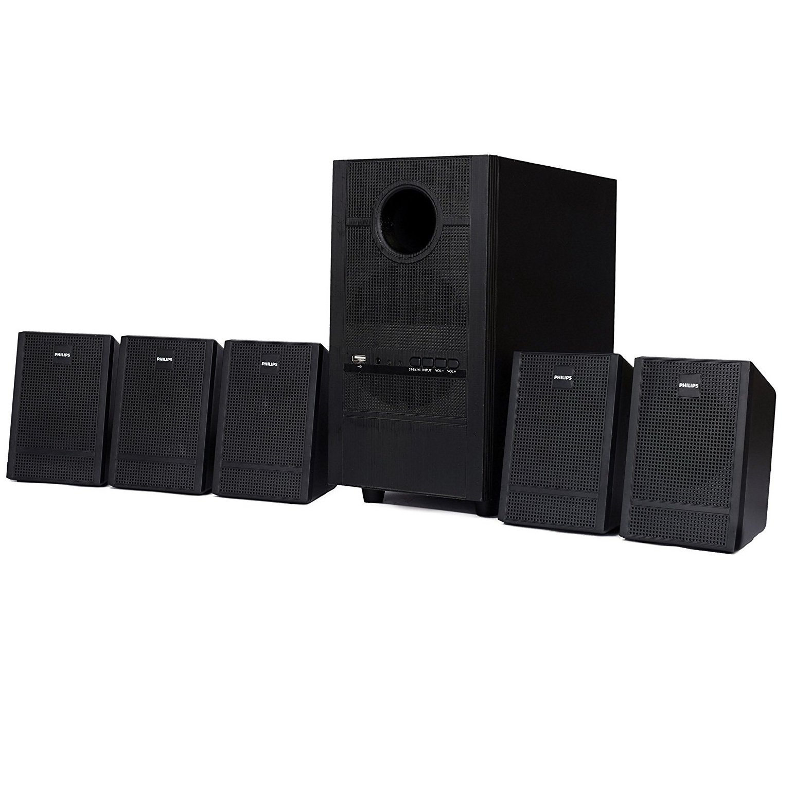 Philips Heartbeat SPA-3000U/94 5.1 Multimedia Speaker System