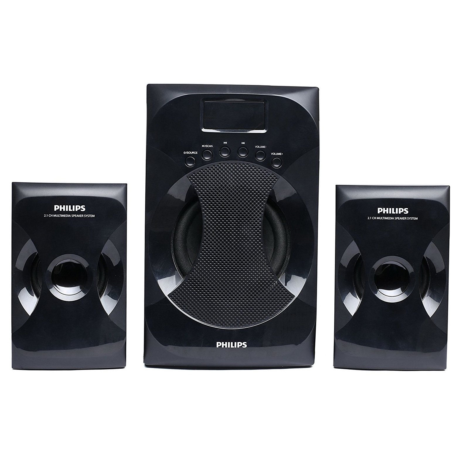 Philips MMS-4040F/94 2.1 Multimedia Speaker System (Black)