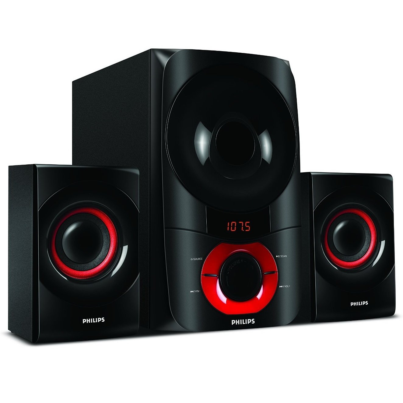 Philips IN-MMS6060F/94 2.1 Multimedia Speakers 6000W