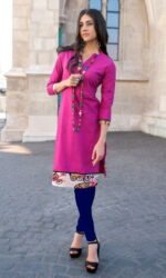Pink Embroidered Salwar Suit
