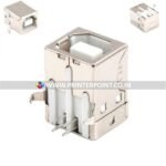 Printer USB Connector Type B Female Adapter Plug 4 Pin 90 Degree