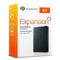 Seagate 4 TB Wired External Hard Disk Drive  (Black)