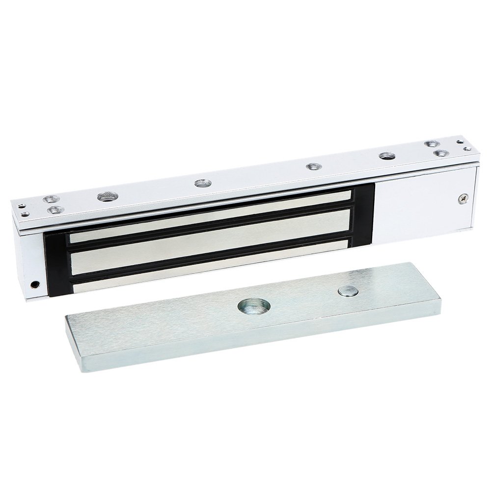 Single Door 12V 280KG 600LB Electric Lock For Door Magnetic Electromagnetic Lock For Access Control with LED Light - Image 4