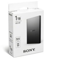 Sony 1 TB Wired External Hard Disk Drive  (Black)
