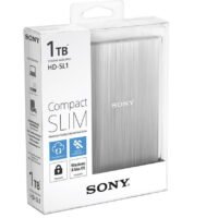 Sony 1 TB Wired External Hard Disk Drive (Silver)
