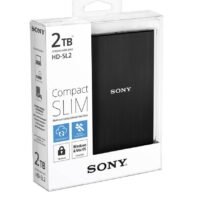 Sony 2 TB Wired External Hard Disk Drive  (Black)