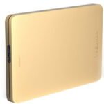 Toshiba Canvio Alumy 2 TB Wired External Hard Disk Drive  (Gold)