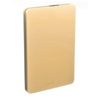 Toshiba Canvio Alumy 1 TB Wired External Hard Disk Drive  (Gold)
