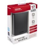 Toshiba Canvio Basics 1TB Portable External Hard Drive 2.5 Inch