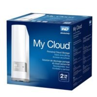 WD My Cloud 2 TB Wired External Hard Disk Drive  (White, External Power Required)