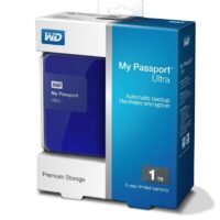 WD My Passport Ultra 1 TB Wired External Hard Disk Drive (Blue)